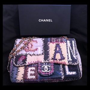RARE CHANEL Patchwork Jumbo Bag